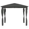vidaXL Gazebo con Montanti Rivestiti 3x3x2,6 m Antracite 160 g/m²