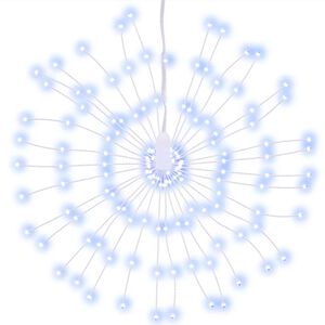 vidaXL Illuminazione di Natale Galassia 140 LED Bianco Freddo 17 cm