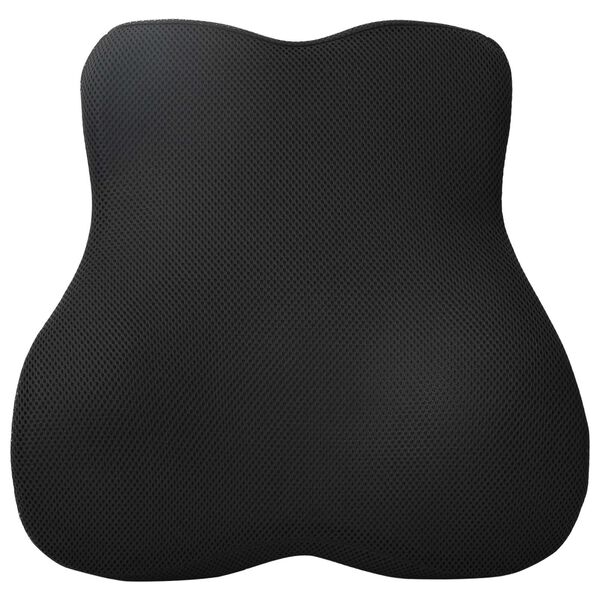 vidaXL Cuscino con cuscino Regolabile Nero 40 x 40 x 11 cm a rete