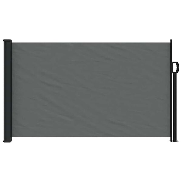 vidaXL Tenda da sole laterale retrattile antracite 120x500 cm