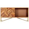vidaXL Credenza 118x30x60 cm in Legno Massello di Acacia