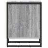 vidaXL Comodino Grigio Sonoma 39.5 x 30 x 50 cm Legno multistrato