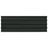 vidaXL Pannello per tetto 12 pcs Antracite 129 x 45 cm Acciaio zincato