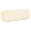 vidaXL Coperte da Pile 6 pcs Crema 170 x 130 cm Panno