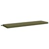 vidaXL Cuscino per panchina SOEST 100% Poliestere Verde Oliva