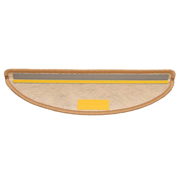 vidaXL Tappeti Autoadesivi Scale Aspetto Sisal 30 pz 56x17x3 cm Sisal