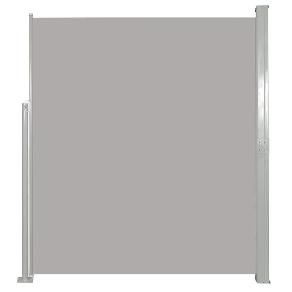 vidaXL Tenda da Sole Laterale Retrattile 160 x 300 cm Grigio
