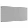 vidaXL Rivestimento da Cucina 2 pcs Grigio chiaro 110 x 50 cm