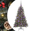 vidaXL Albero di Natale artificiale con 150 LED Verde 120 cm