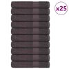 vidaXL Asciugamani per sauna FROGN 25 pz Antracite 80x200 cm 360 g/m&sup2;