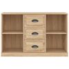 vidaXL Credenza Rovere Sonoma 104,5x35,5x67,5 cm in Legno Multistrato