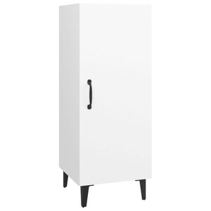 vidaXL Credenza Bianca 34,5x34x90 cm in Legno Multistrato