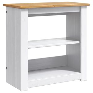 vidaXL Supporto per Acquario PANAMA Bianco e marrone 60 x 30 x 60 cm