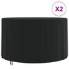 vidaXL Coperture per Mobili da Giardino 2pz &Oslash; 128x71 cm 420D Oxford