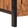 vidaXL Credenza 100x40x175 cm in Legno Massello d'Acacia