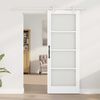 vidaXL Porta scorrevole Bianco 78 x 202 cm