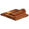 vidaXL Tagliere 3pz in Legno Massello di Acacia