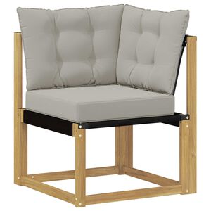 vidaXL Divano Angolare da Esterno