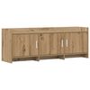vidaXL Mobile TV 130 x 33 x 47 cm Rovere Artigianale