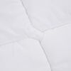 vidaXL Coprimaterasso Bianco 120x220 cm