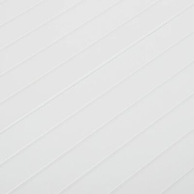 vidaXL Tavolo da Giardino 150x90x72 cm in PP Bianco