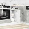 vidaXL Base da Cucina Kalmar Grigio Cemento in Legno Multistrato