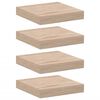 vidaXL Mensola Pensili 4 pz 23x23,5x4 cm in Truciolato