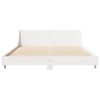 vidaXL Letto senza Materasso Bianco 120x200 cm Legno Massello di Pino