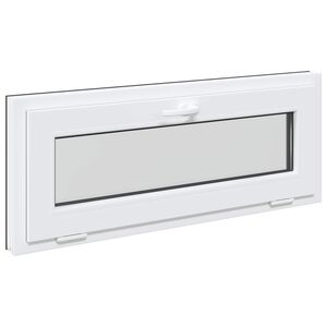 vidaXL Finestra per Soffitta RISOR 100 x 40 cm PVC e Vetro Antracite