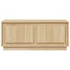 vidaXL Tavolino da Salotto Rovere Sonoma 102x50x44cm Legno Multistrato