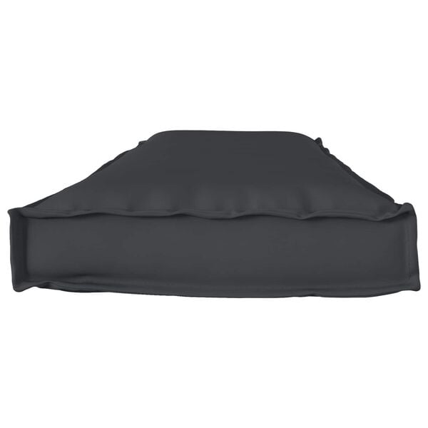 vidaXL Cuscino Nero 140 x 40 x 8 cm Tessuto Oxford
