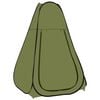vidaXL Tenda Doccia da Campeggio Pop Up Verde