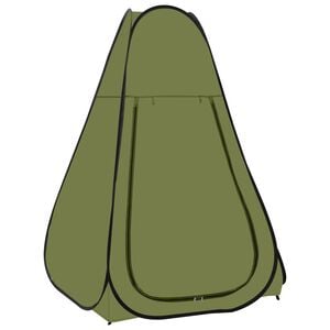 vidaXL Tenda Doccia da Campeggio Pop Up Verde