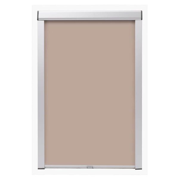 vidaXL Tenda a rullo oscurante persiana beige C04