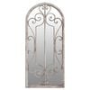 vidaXL Specchio Sabbia 100x45 cm Ferro per Uso Interno
