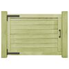 vidaXL Cancello da Giardino in Legno di Pino Impregnato 75x100 cm