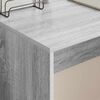 vidaXL Scrivania Grigio Sonoma 109 x 50 x 78 cm Legno multistrato