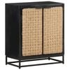 vidaXL Credenza 60x35x70 cm in Legno Massello di Mango