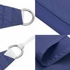 vidaXL Vela Parasole Blu 2x2x2 m 100% Poliestere Oxford