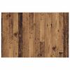 vidaXL Testata con Comodino 3 pcs Legno vecchio Legno multistrato