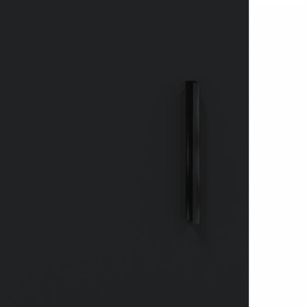 Armadietto Pensile VidaXL Nero 34,5x34x90 Cm - Legno Multistrato Con 3 Ripiani - Foto 13