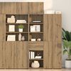vidaXL Credenza con cassetto Rovere artigianale 50 x 42,5 x 185 cm
