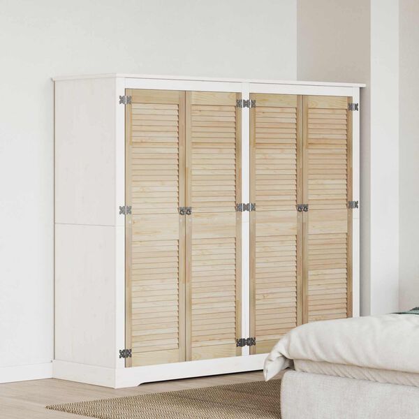 vidaXL Porta per Armadio con porta 4 pcs Naturale 140.5 x 2 x 59.5 cm
