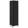 vidaXL Armadio Rovere Nero 50 x 50 x 200 cm Legno ingegnerizzato