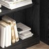 vidaXL Libreria Rovere Nero 80 x 24 x 109 cm Legno multistrato