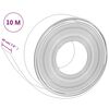 vidaXL Bordature da Giardino 5 pz Marroni 10 m 20 cm in Polietilene