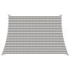 vidaXL Telo Ombra Grigio chiaro e bianco 3 / 4 x 3 m HDPE