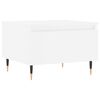 vidaXL Tavolino da Salotto Bianco 50x46x35 cm in Legno Multistrato