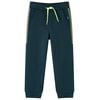 Pantaloni Tuta per Bambini con Coulisse Verde Muschio 140