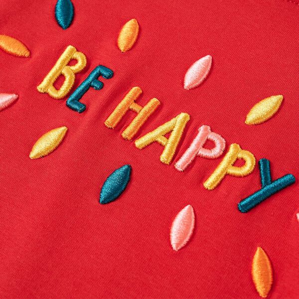 Maglietta per Bambini a Maniche Lunghe Rossa 92